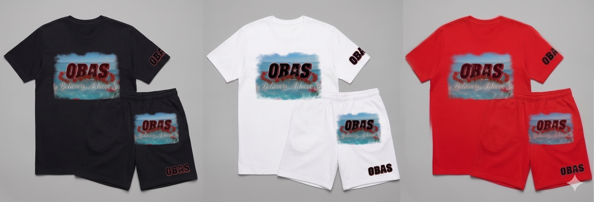 OBAS- Ocean Rose Short Set
